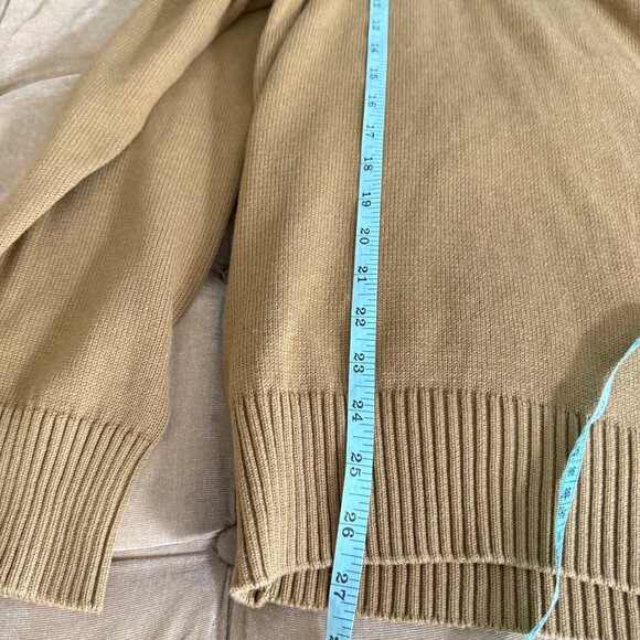 Houston White XL Striped Cotton Sweater Beige Multicolor - Picture 7 of 8